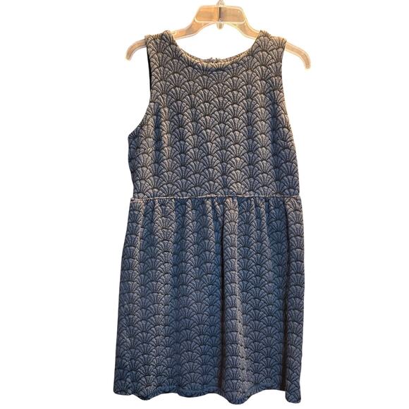 Loft 12P Gray Women's Dress Sleeveless Petite Size Large 12 P LP PL - Picture 2 of 5